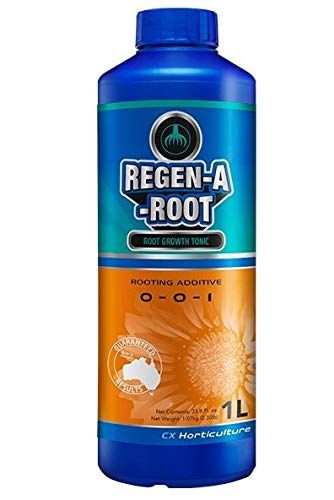 CX horticulture Regen-a-root - Hormone Free Root Stimulator, Root Enhancer, Runs Clean in All Systems,
