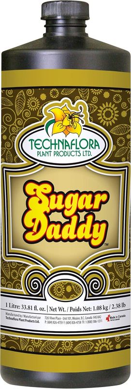 Technaflora  Sugar Daddy Hydroponic Plant Supplement, 1 Liter