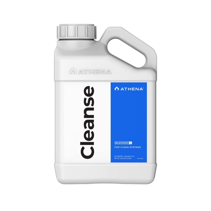 Athena Cleanse (1 Gallon) - Descaler for Hydroponic Irrigation Systems, Removes Mineral buildup, Prevents Dripper Clogging, Non-Toxic &amp; Plant-Safe