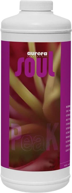 Aurora Soul Peak, Liquid Fertilizer for Hydroponics and Soil, 0-10-7