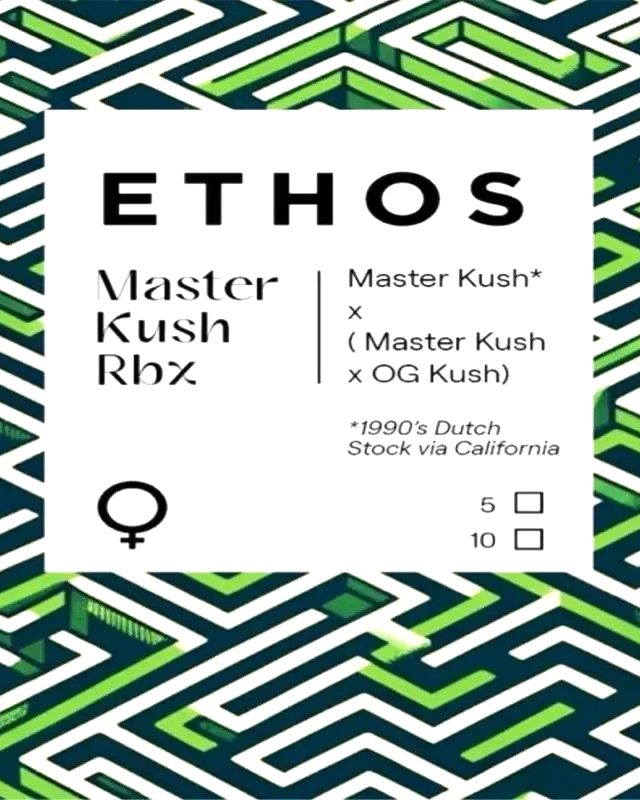 Master Kush RBX 5Packs Master Kush RBX 5Packs