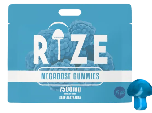 7500mg Blue Razzberry Gummies