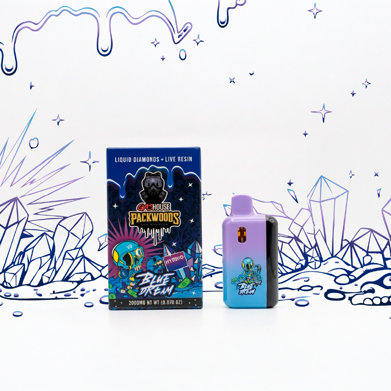 Blue Dream Liquid Diamonds+ Live Resin 2000MG