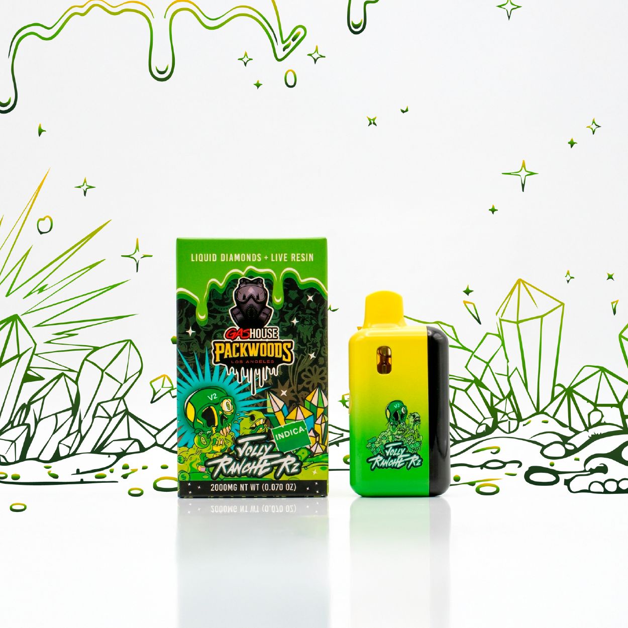 Jolly Rancherz liquid Diamon + Live Resin 2000MG