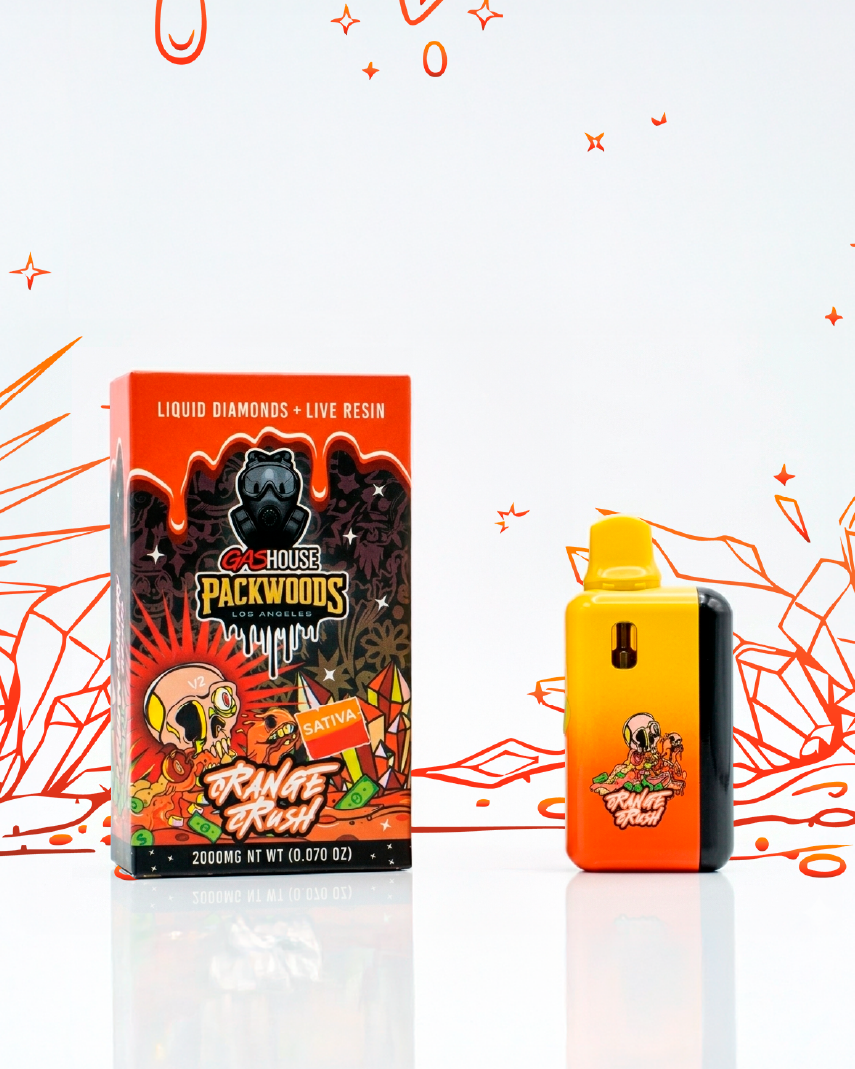 Orange Crush Liquid Diamonds + Live Resin 2000MG