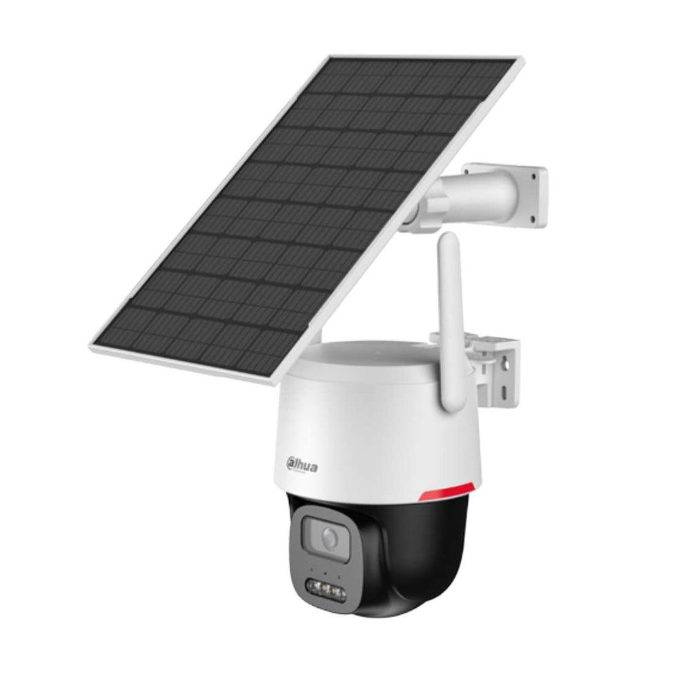 Cámara Solar 4G DAHUA PTZ para Fincas, Parcelas y Zonas Sin WiFi | Envío Gratis