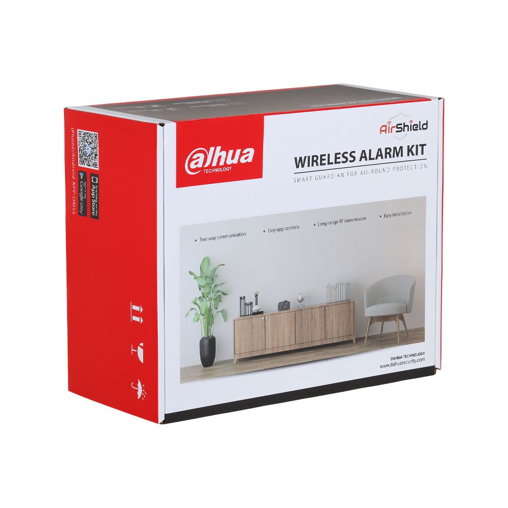 Kit Alarma WiFi DAHUA para Hogar y Negocio | Envío Gratis