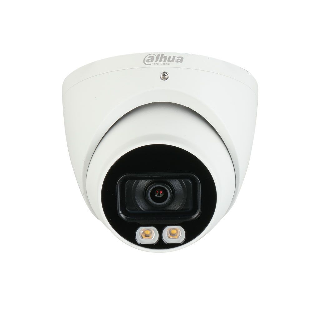 Domo fijo IP AI Series StarLight con LEDs blancos de 20 m, para exterior