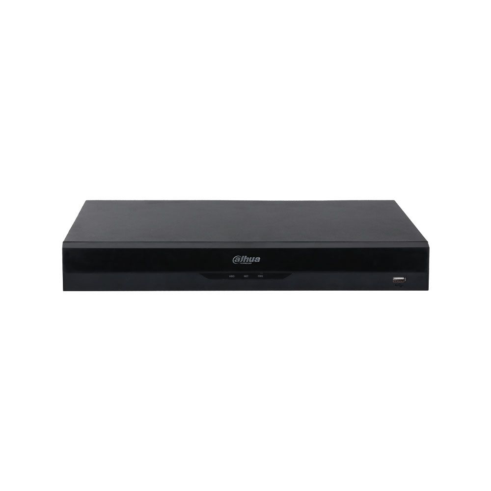 NVR IP Dahua WizSense hasta 16 MP de 8 canales y 8 puertos PoE