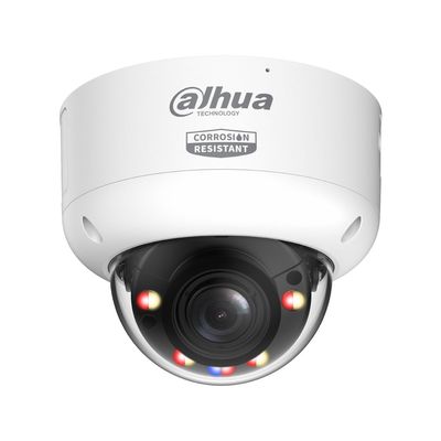 Domo IP Dahua WizSense 3 anticorrosión de 4MP con TiOC PRO y óptica motorizada para exterior