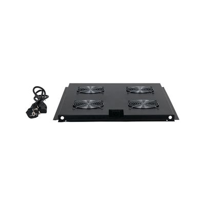 Ventilador Dahua de 4 unidades para armario 42U con cable europeo