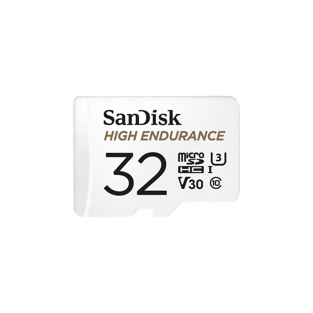 Tarjeta microSDHC UHS-I SanDisk High Endurance de 32GB para vídeo Full HD y 4K