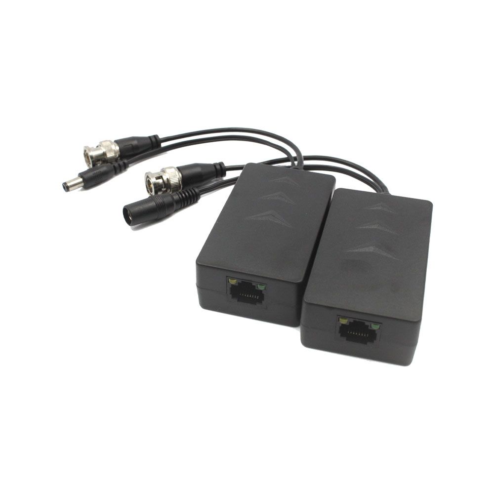 Balun pasivo HDCVI Dahua con alimentación