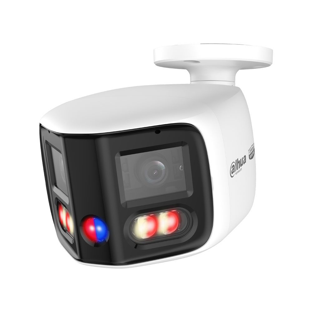 Cámara IP Dahua WizSense 3 anticorrosión de 8MP 180° con TiOC y Duo Splicing