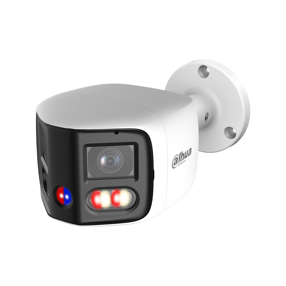 Cámara IP bullet panorámica Dahua WizSense 3 de 8MP con TiOC, SMD 4.0 y AcuPick para exterior