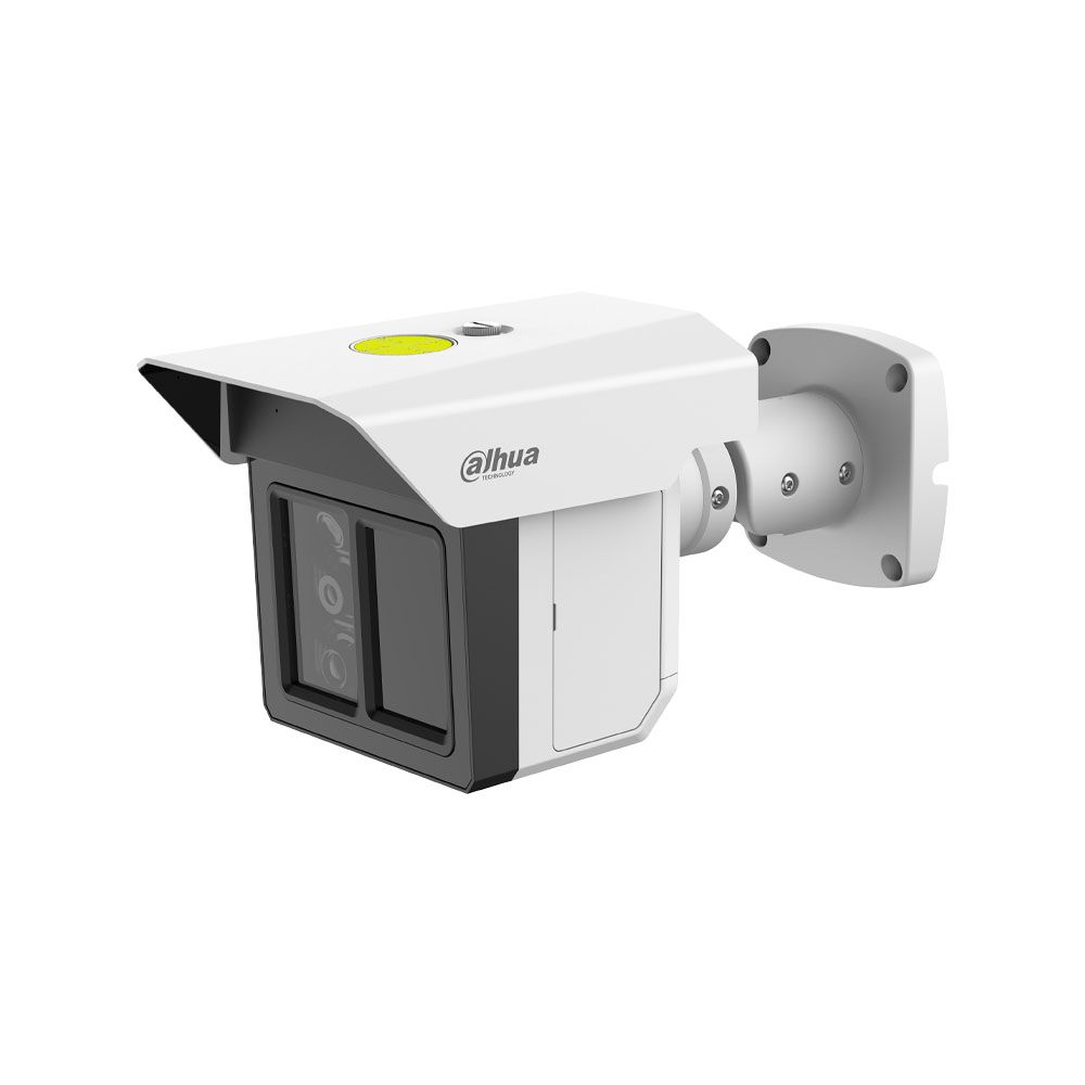 Cámara IP Dahua con triple óptica 3×2MP y protección perimetral