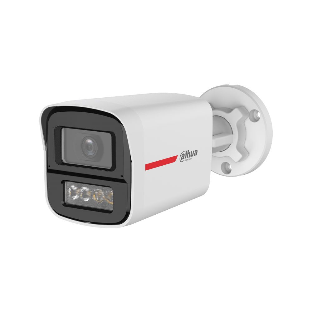 Cámara 4 en 1 Dahua WizColor de 2MP con Smart Dual Light para exterior