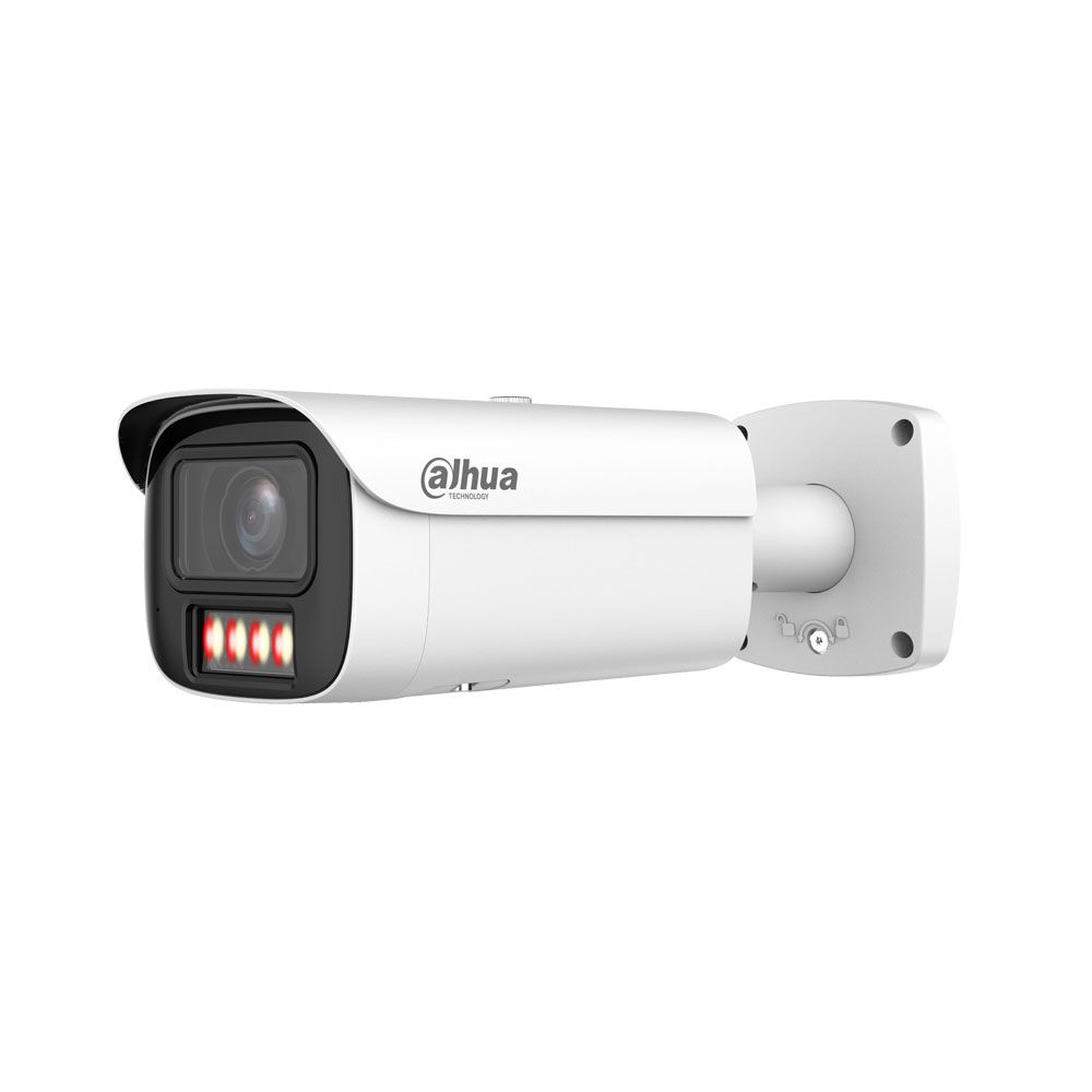 Cámara IP Dahua WizMind 5 de 4MP con Smart Dual Light y óptica motorizada para exterior