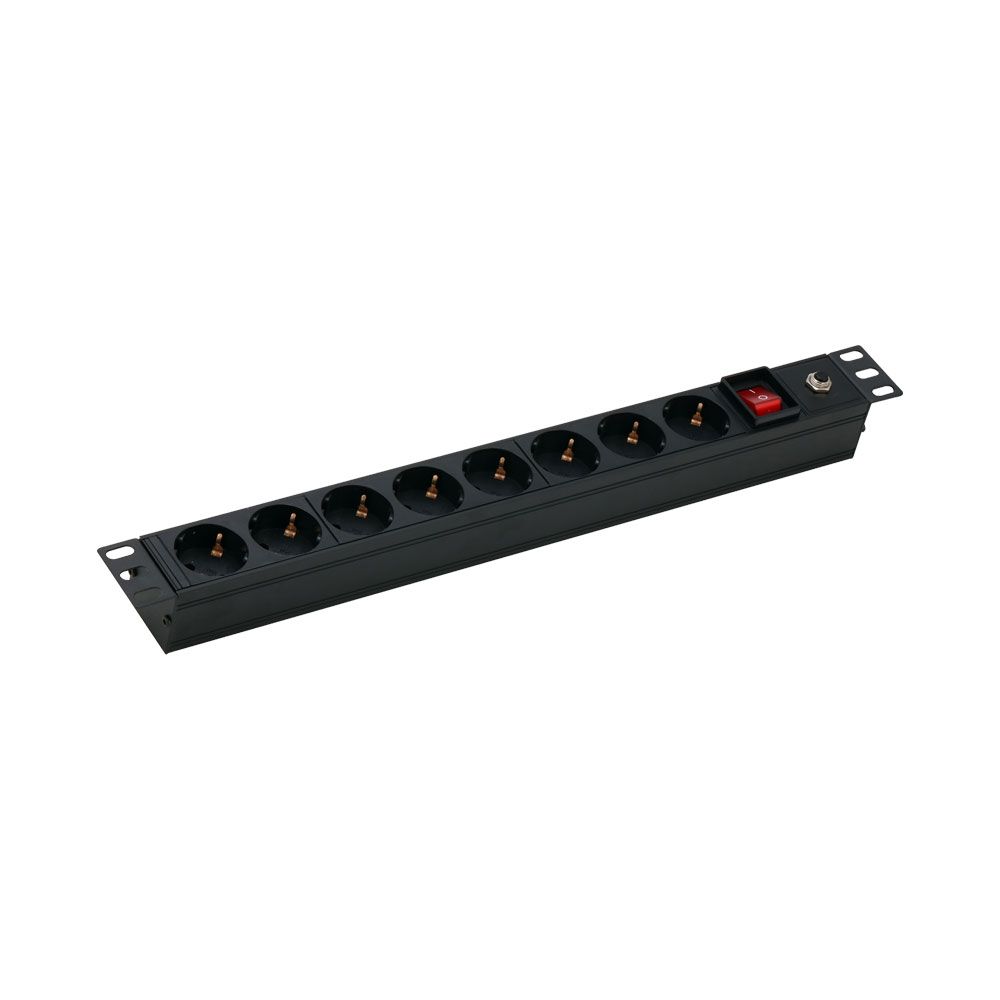 Regleta PDU Dahua para rack 19" con 8 tomas europeas y 4000 W