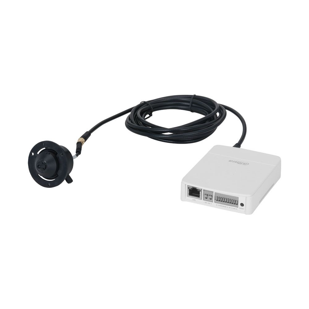 Cámara IP pinhole Dahua WizMind de 2MP con óptica de 2,8 mm y analítica avanzada