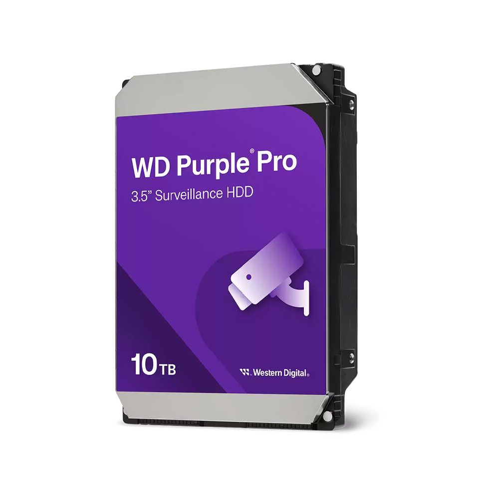 Disco duro WD Purple Pro de 10 TB para videovigilancia con AllFrame AI