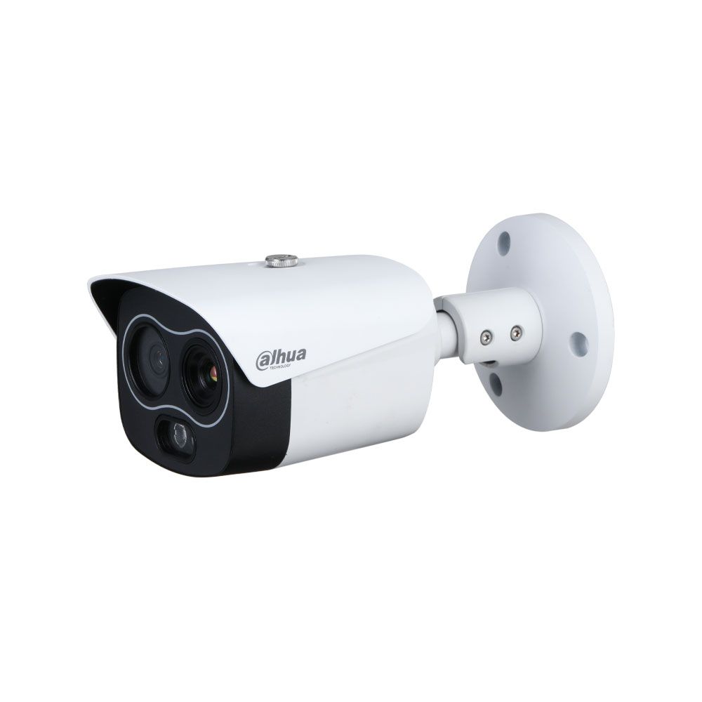Cámara IP dual térmica 3,5 mm + visible 4 mm