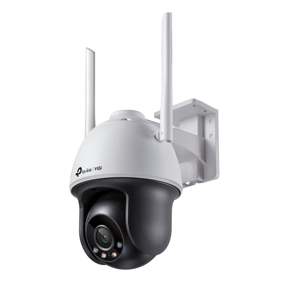 Domo Pan Tilt WiFi IP Full Color de 4MP para exterior