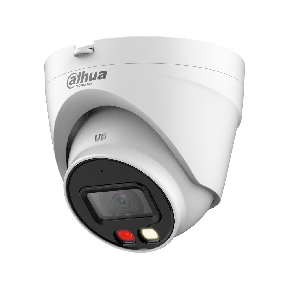 Domo IP Dahua Entry Series de 4MP con Smart Dual Light y óptica fija de 2,8 mm