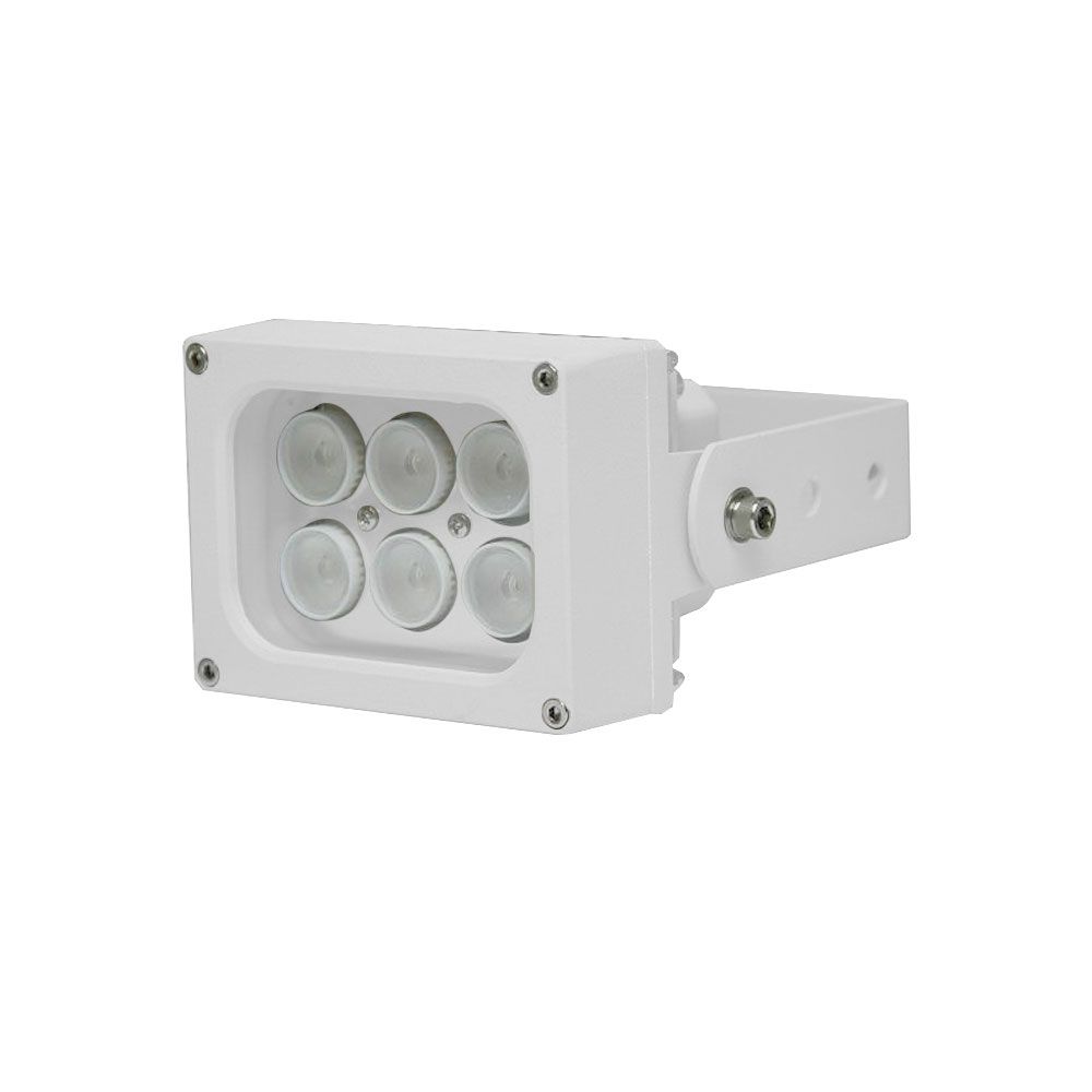 Foco de iluminación mediante luz blanca, 60 metros, 45° de apertura