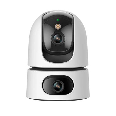 Cámara Domo WiFi IP con lente dual 3MP y PAN/TILT Serie Profesional