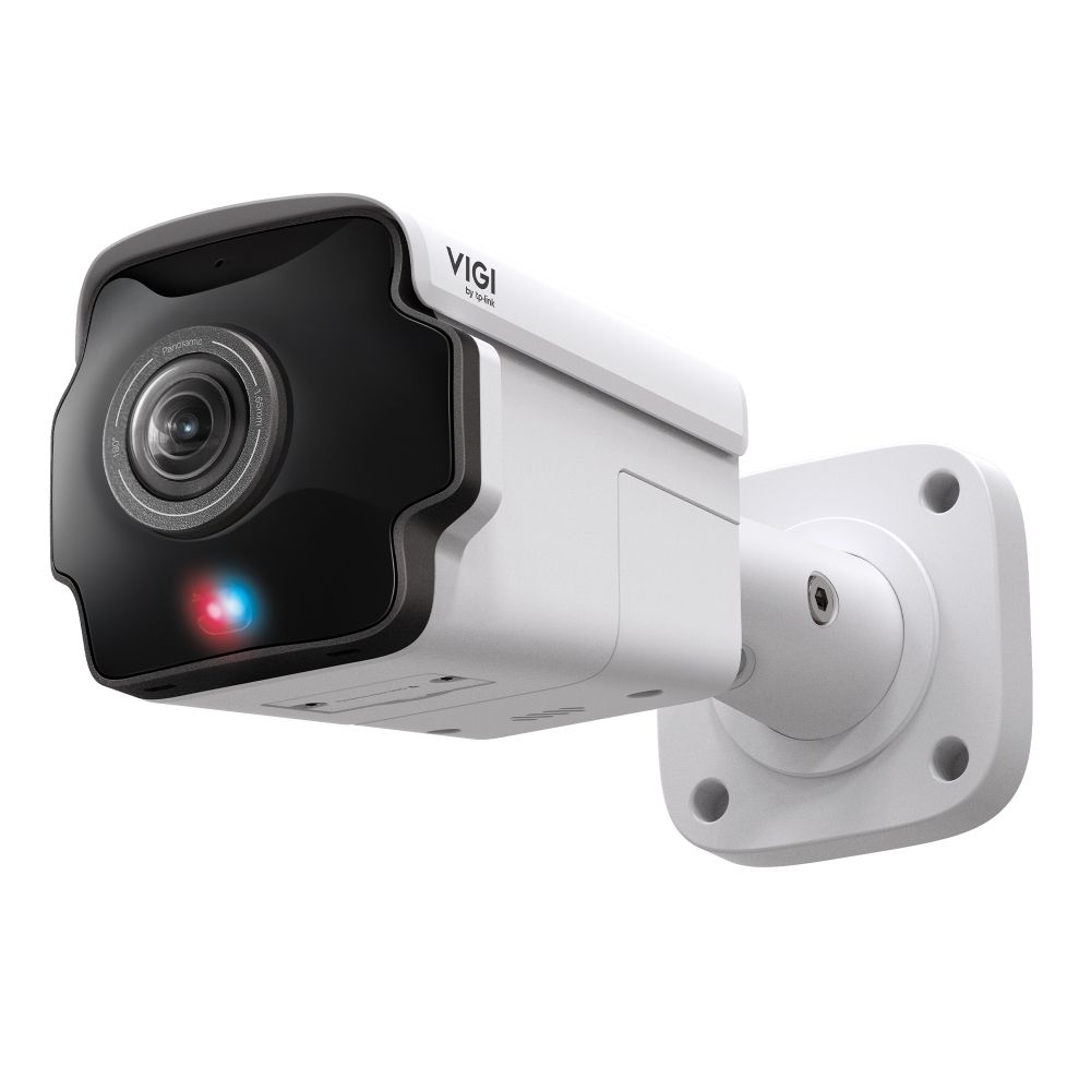 Cámara panorámica IP 8MP con disuasión activa y analítica avanzada