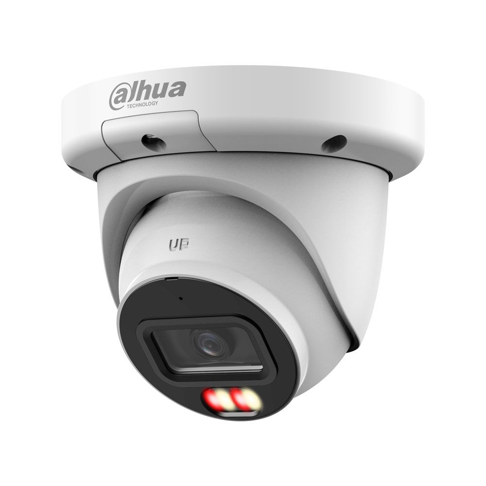 Domo IP 6MP con Smart Dual Light para exterior