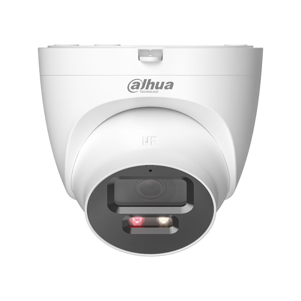 Domo IP de 4MP con Smart Dual Light y disuasión activa para exterior