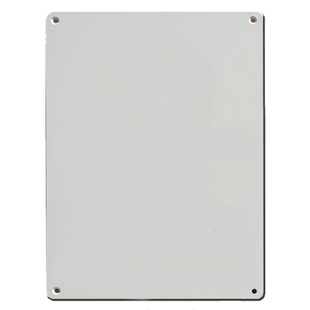 Placa exterior de plástico personalizada