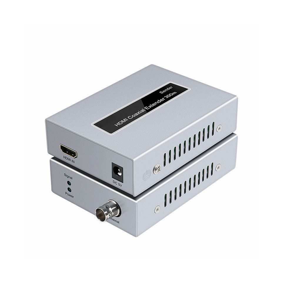 Extensor HDMI sobre cable coaxial hasta 300 metros