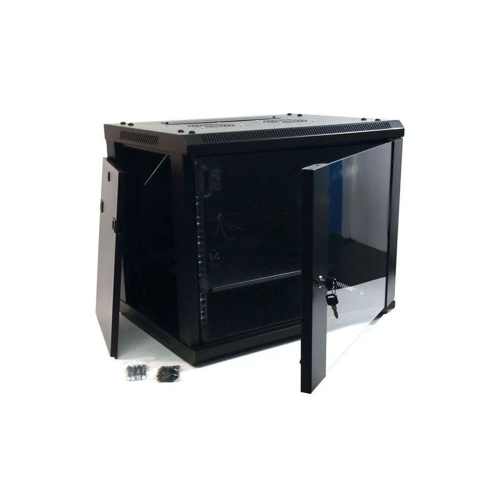 Rack 19" 9U 600x600mm con accesorios