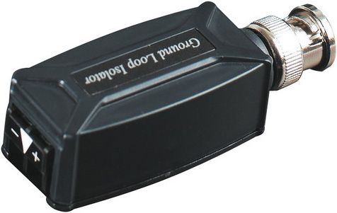 Aislador bucle tierra para eliminar interferencias video en cable par trenzado