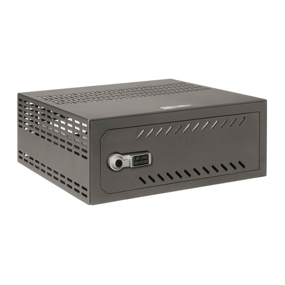 Caja fuerte especial con cerradura electrónica para videograbadores de 3U