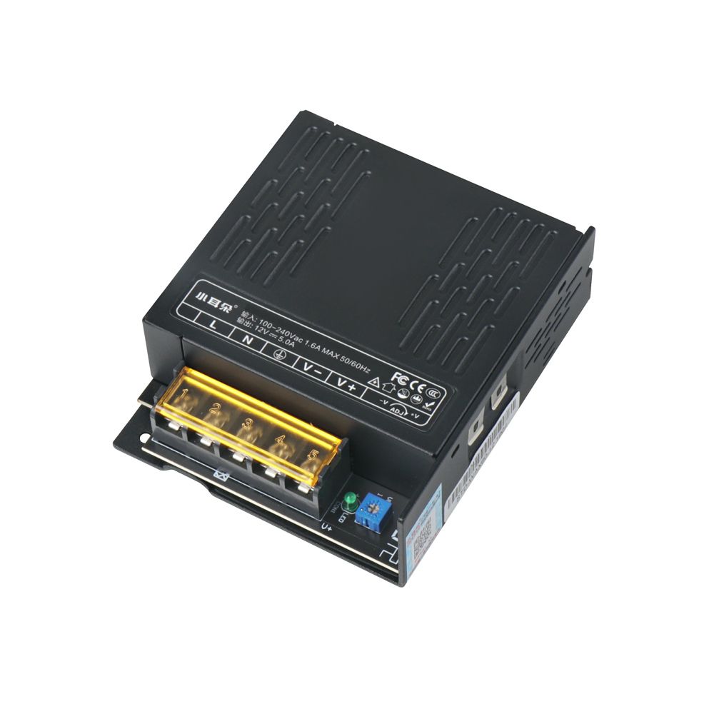 Fuente de alimentación conmutada de 12V CC, 5A, 60W