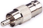 Adaptador BNC hembra a RCA macho