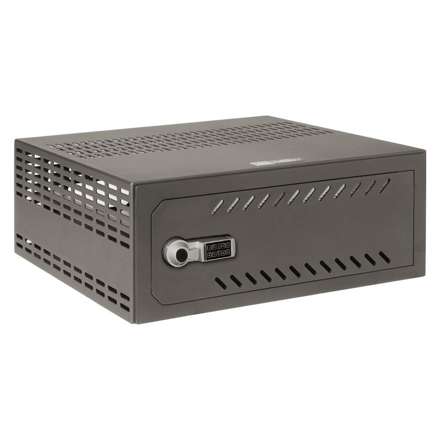 Caja fuerte especial con cerradura electrónica para videograbadores de 1,5/2U
