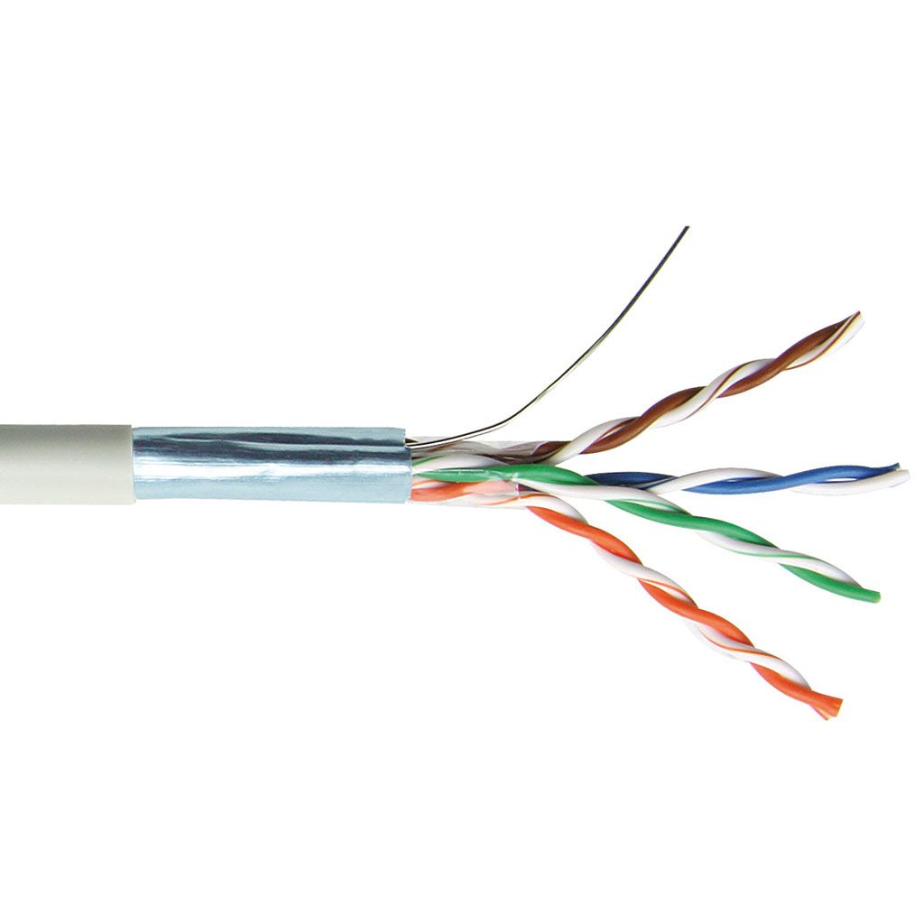 Cable FTP CAT 5e apantallado, 4x2x1/0,50 CCA