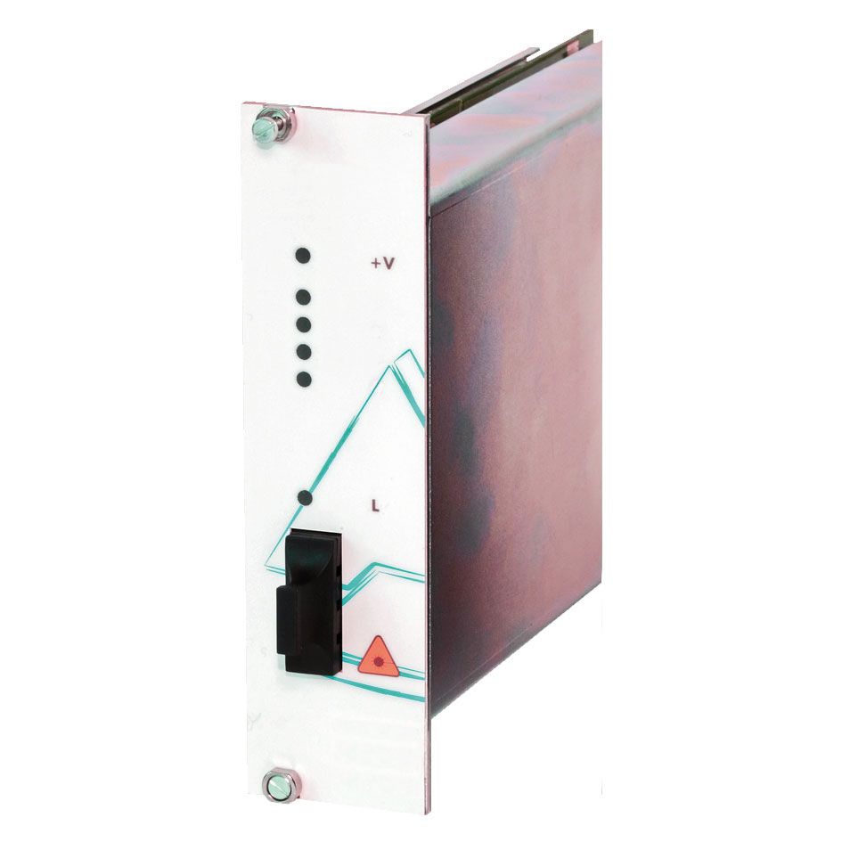 Receptor de vídeo, datos y relé, 1 x monomodo, formato SC