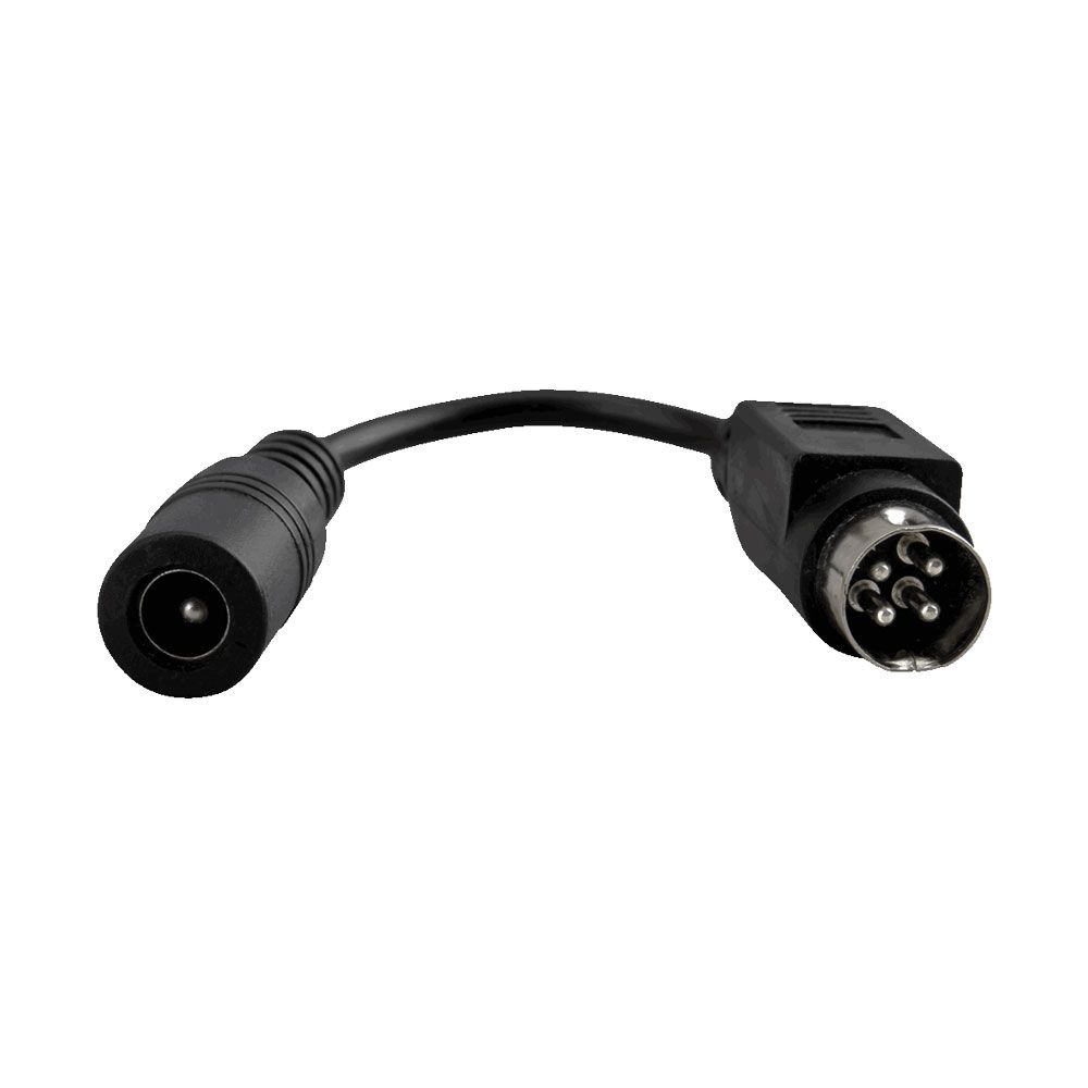 Cable adaptador de corriente DIN4 - JACK 2,1/5,5 para DVR HYUNDAI NEXTGEN y HIKVISION