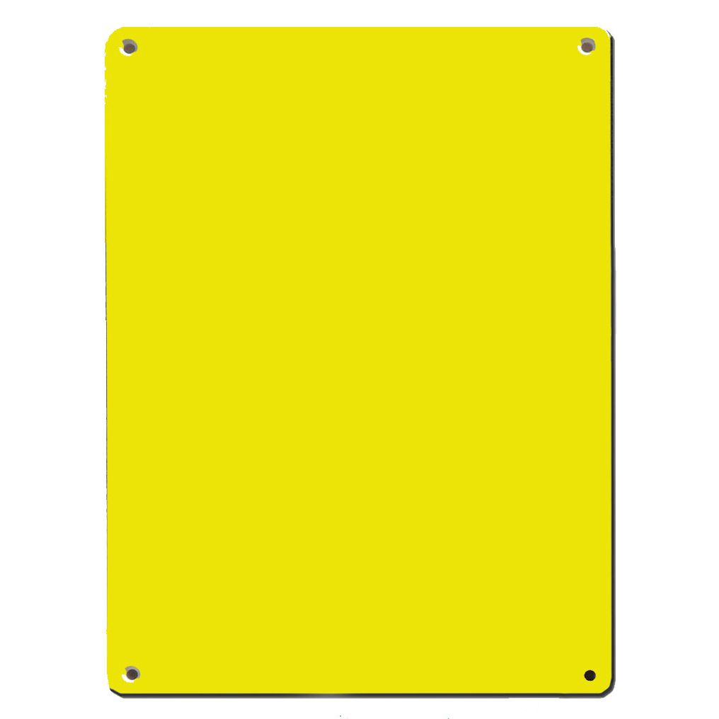 Placa exterior de plástico personalizada