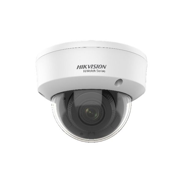 Domo fijo 4 en 1 Serie HiWatchT de HIKVISION® con iluminación Smart IR de 60 m, antivandálico para exterior