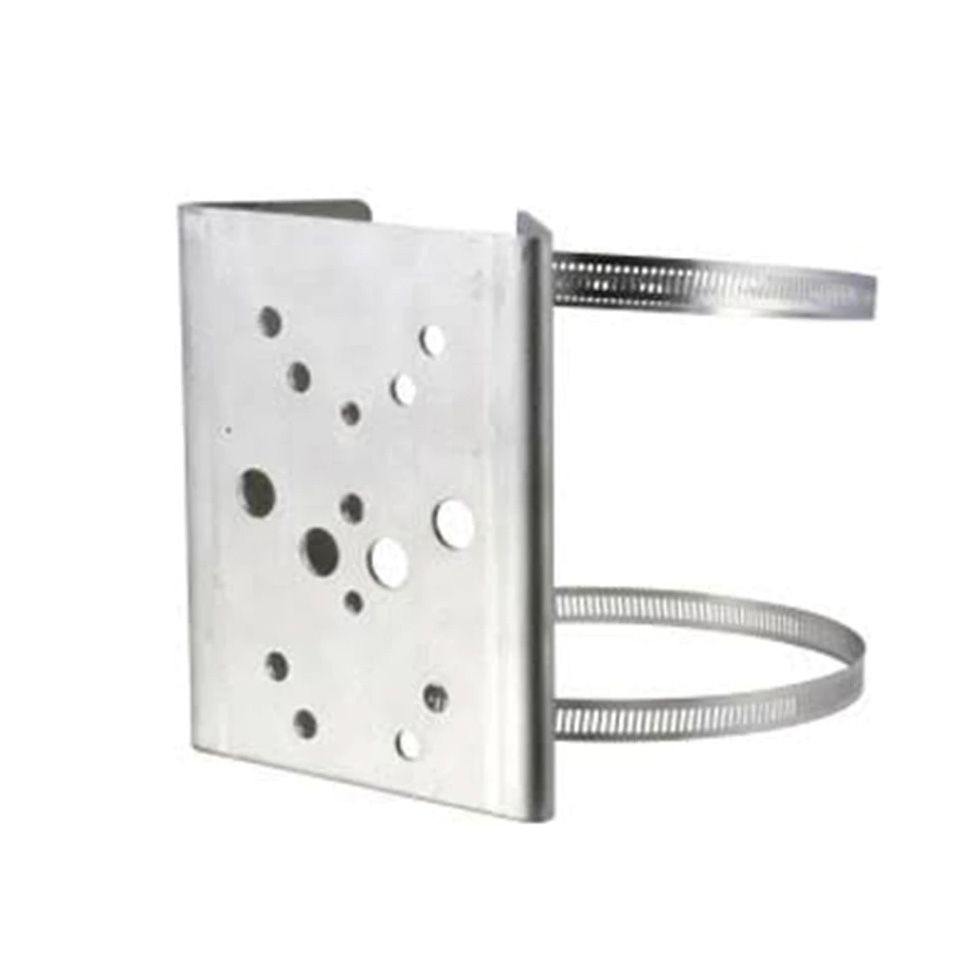 Soporte diseñado para montar un foco Raytec en postes/columnas circulares de Ø50~170 mm