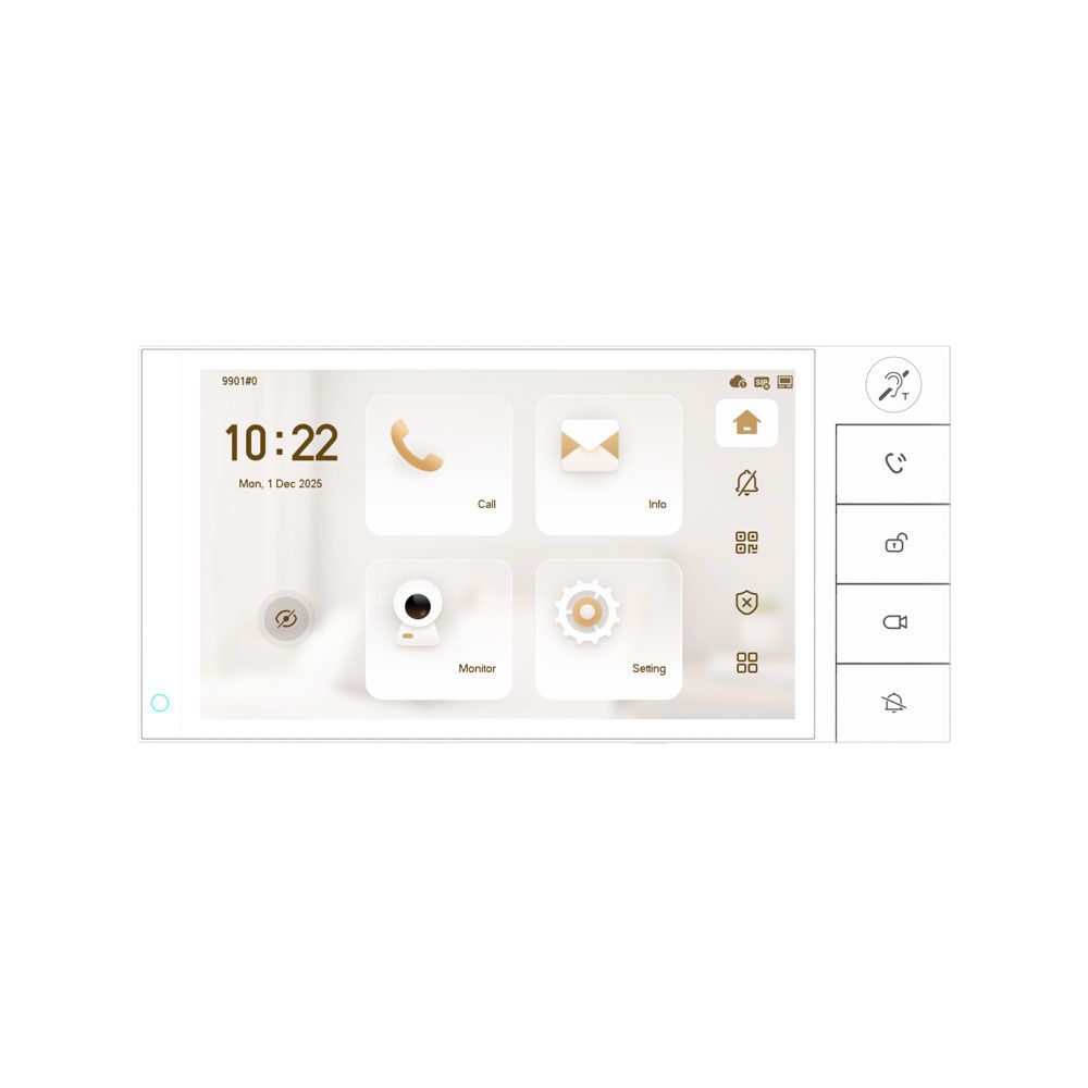 Monitor IP Dahua Pro de 7 pulgadas con Linux, 2 hilos, WiFi 6 y PoE