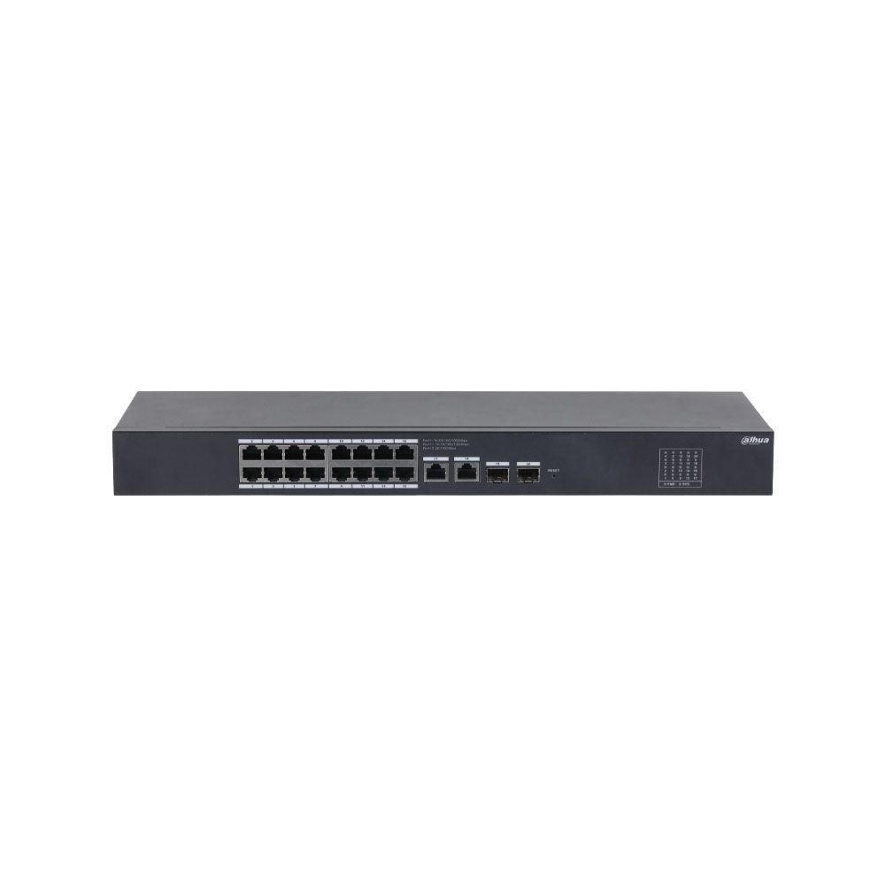 Switch gestionable cloud Dahua de 20 puertos Gigabit