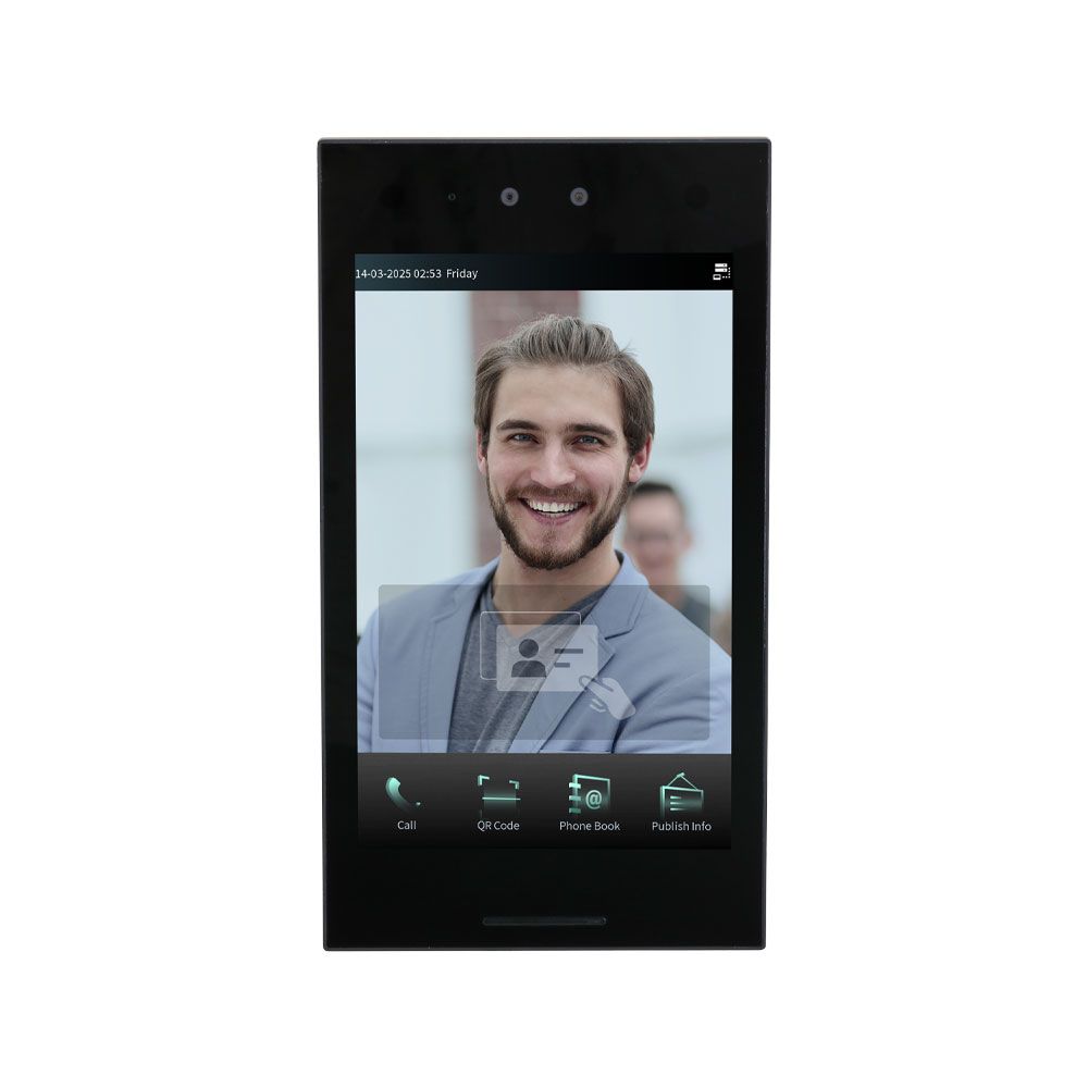Estación de exterior IP Dahua Ultra con reconocimiento facial y pantalla táctil de 10,1"
